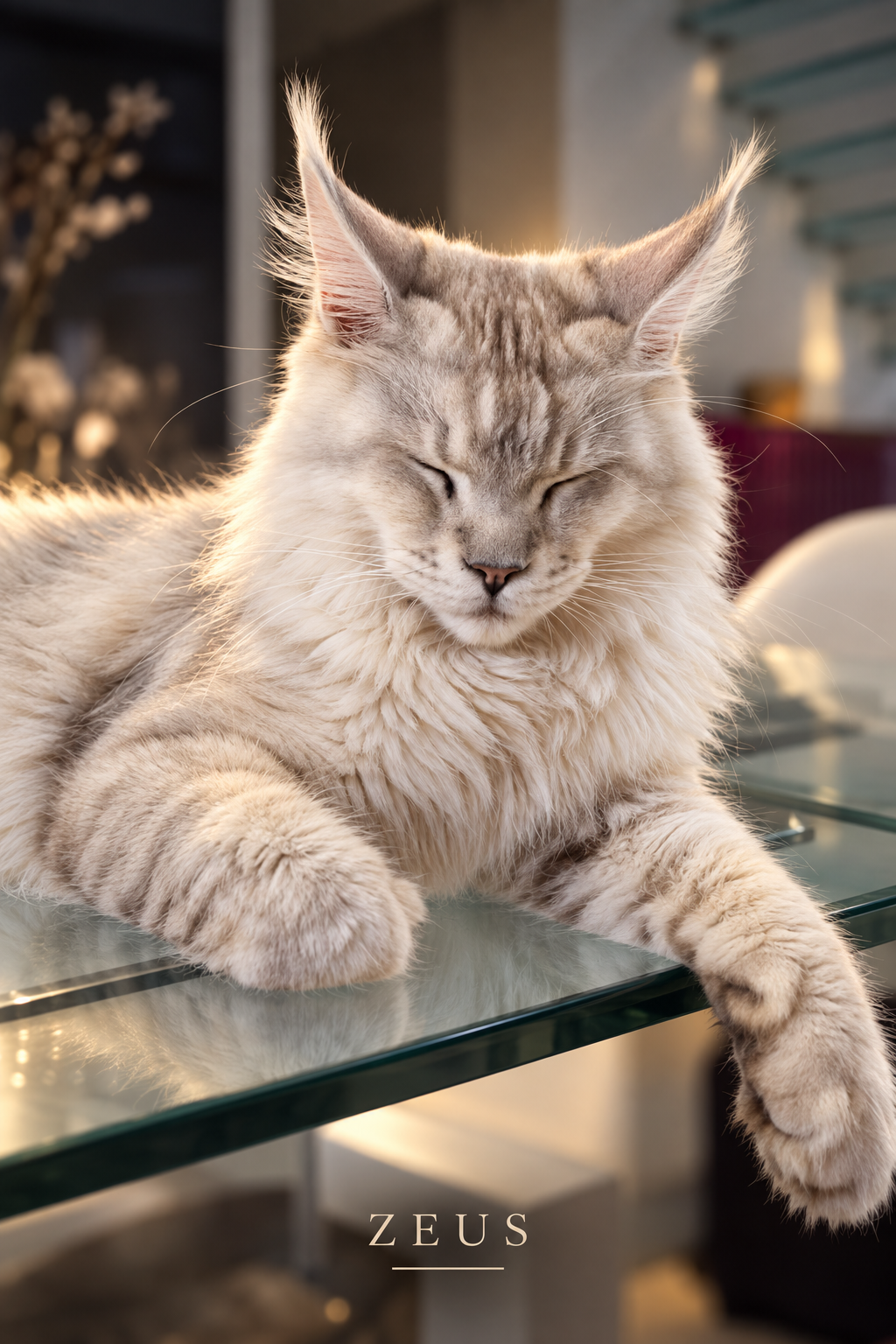 Zeus, étalon Maine Coon de la Maine Coon Corp