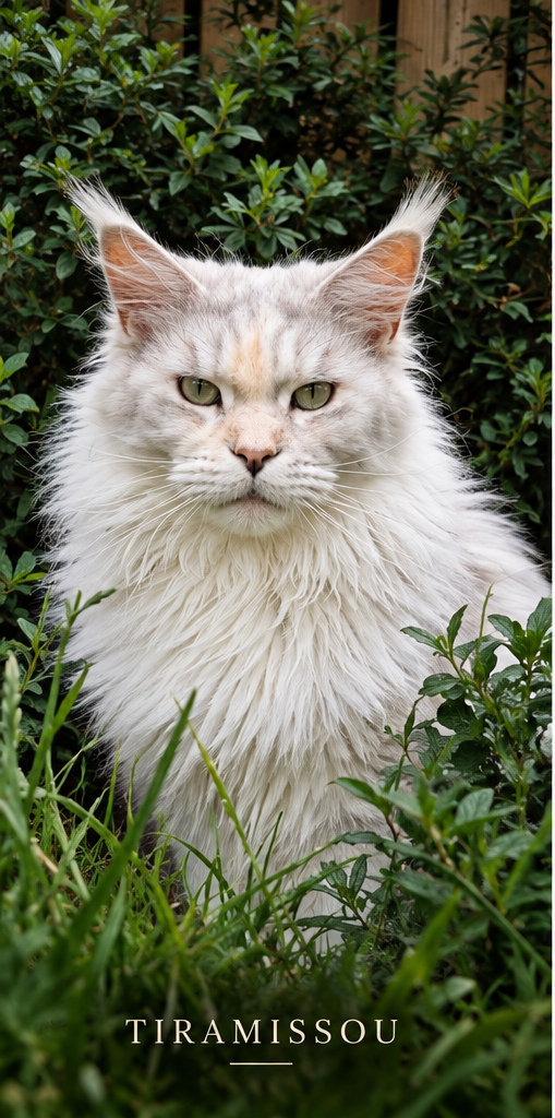 Tiramissou, femelle Maine Coon reproductrice à la Maine Coon Corp