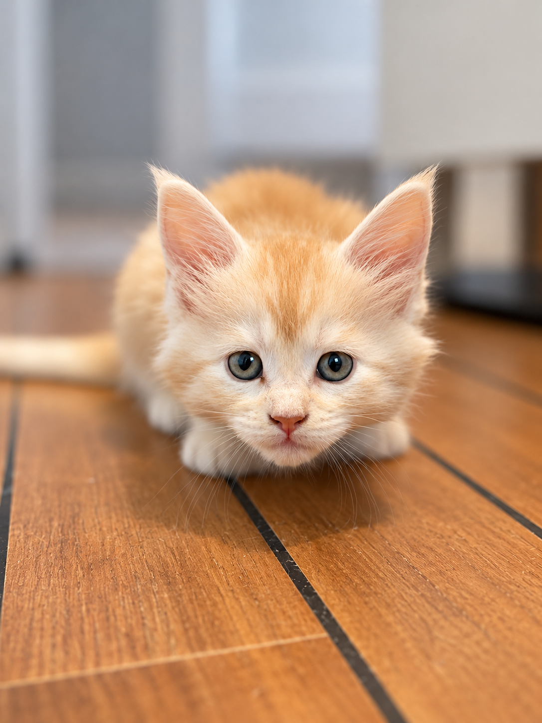 Bender, chaton Maine Coon mâle red silver tabby, portrait rapproché