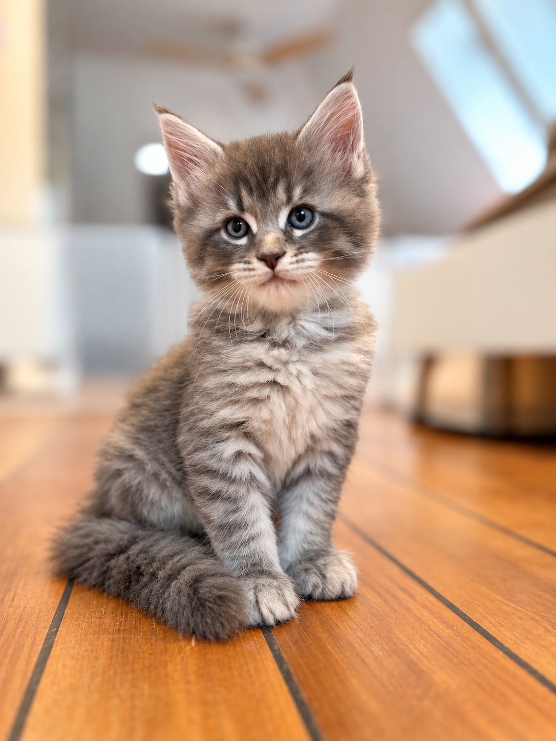 B&rsquo;Charlie, Maine Coon kitten