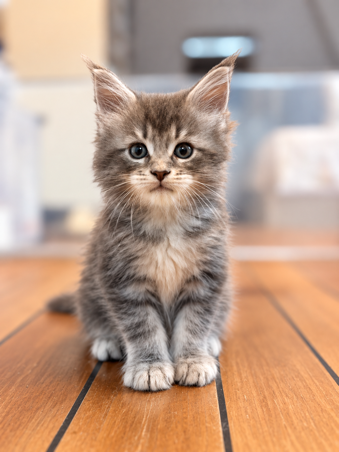 B&rsquo;Charlie, Maine Coon kitten, photo 2